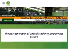 Tablet Screenshot of capitalmachineco.com